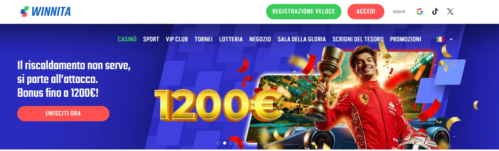 Winnita — panoramica della piattaforma